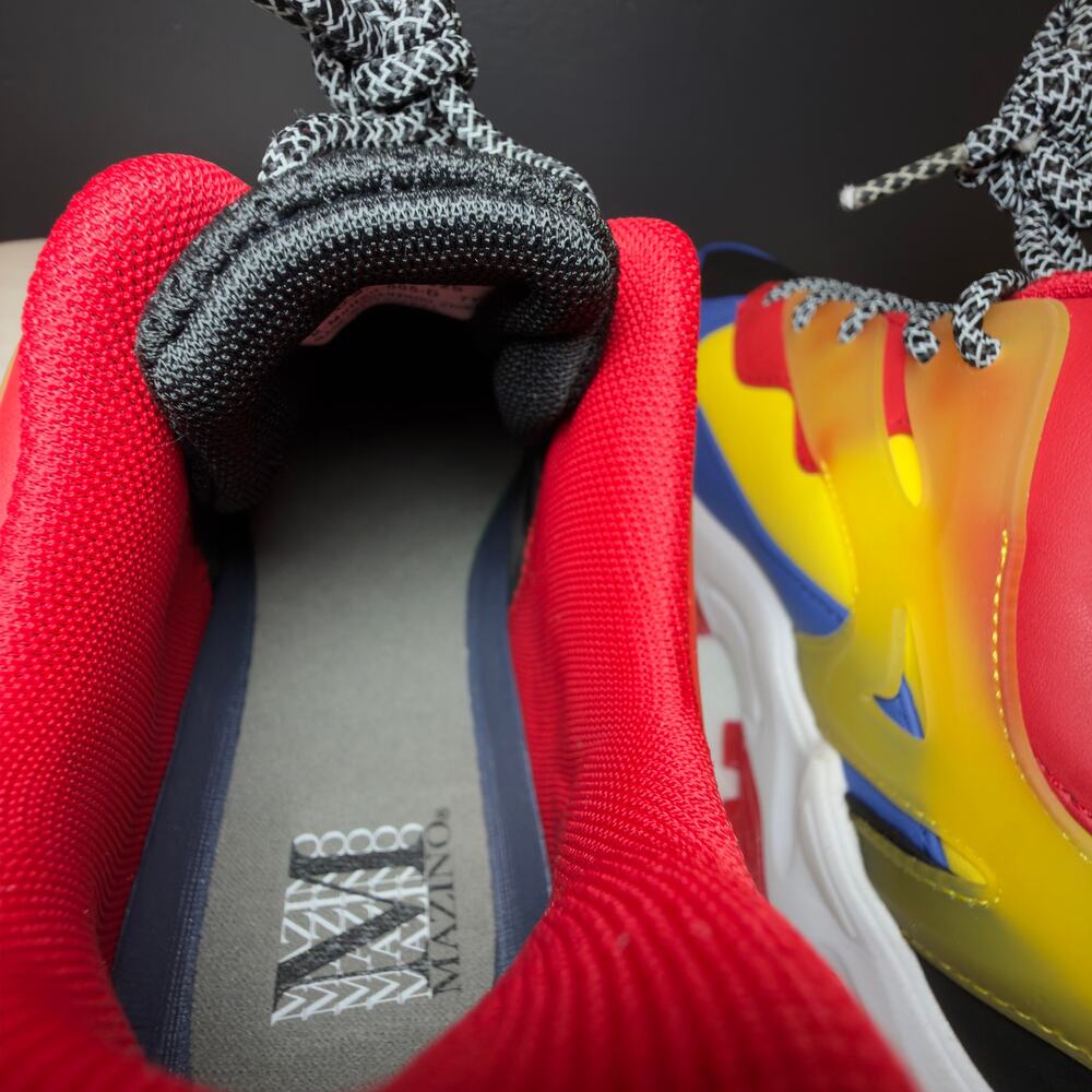 Mazino Molten Multi-Color Sneaker | K-Molten-005-D | Youth 7Y - Picture 8 of 11